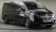 Black Used 2023 Mercedes V220 AMG line MPV | £57,250 (Fair price)