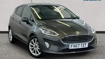 Used Ford Fiesta Titanium 100 HP (73 kW) 2021 Grey Hatchback