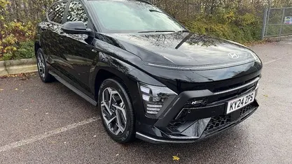 Used Hyundai Kona N Line 120 HP (88 kW) 2024 Abyss black SUV