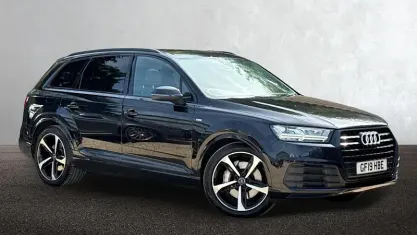 Used Audi Q7 Black Edition 286 HP (210 kW) 2019 Black SUV