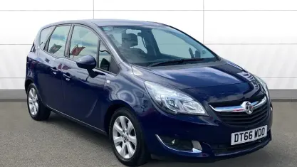Used Vauxhall Meriva 101 HP (74 kW) 2017 Blue MPV