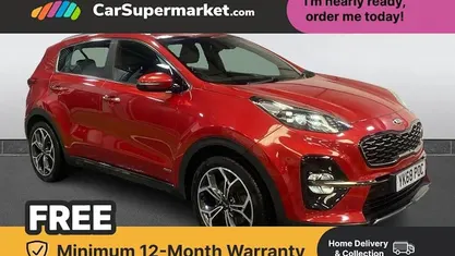 Used Kia Sportage GT-Line 136 HP (100 kW) 2019 Red SUV