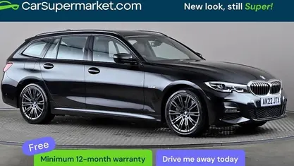 Used BMW 330e M Sport 292 HP (214 kW) 2022 Black Estate