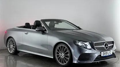 Grey Used 2019 Mercedes E300 AMG Line Premium Cabriolet | £21,350 (Fair price)