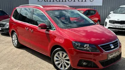 Used Seat Alhambra SE 150 HP (110 kW) 2017 Red MPV