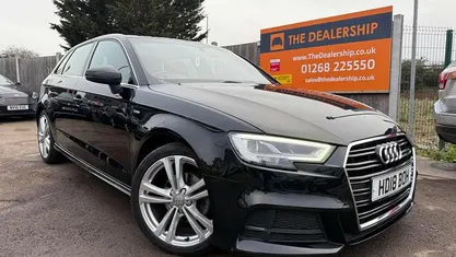Used Audi A3 Sportback S-Line 150 HP (110 kW) 2018 Black Hatchback