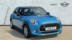 Blue Used 2018 Mini Cooper Hatchback | £13,639 (Fair price)