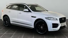 White Used 2019 Jaguar F-Pace R-Sport SUV | £21,995 (Good price)