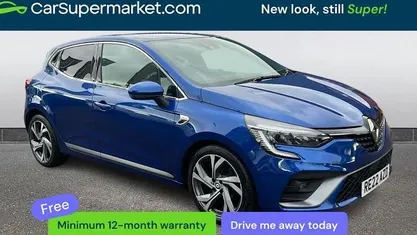 Usado Renault Clio V RS Line 90 HP (66 kW) 2022 Azul Citadino
