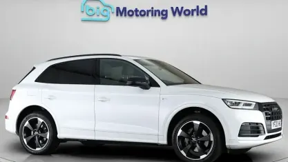 Used Audi Q5 Black Edition 190 HP (139 kW) 2020 White SUV