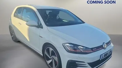 White Used 2019 VW Golf VII GTI Hatchback | £18,650 (Good price)