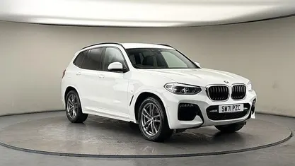 Used BMW X3 M Sport 184 HP (135 kW) 2021 White SUV