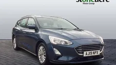 Blue Used 2019 Ford Focus Titanium Estate | £11,995 (Fair price)