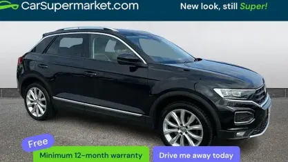 Second-hand VW T-Roc SEL 150 CP (110 kW) 2019 Negru SUV