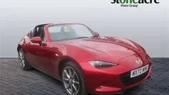 Red Used 2022 Mazda MX5 Inclusive Cabriolet | £20,450 (Fair price)