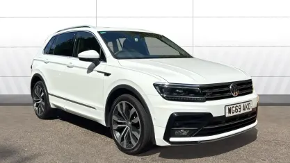 Used VW Tiguan R-line 190 HP (139 kW) 2019 White SUV