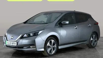 Used Nissan Leaf N-Connecta 160 kW (218 HP) 2021 Grey Hatchback