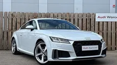Glacier white metallic Used 2019 Audi TT S-Line Coupe | £22,390 (Fair price)