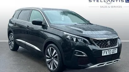 Used Peugeot 5008 Premium 131 HP (96 kW) 2020 Black SUV