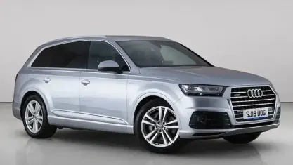 Used Audi Q7 S-Line 286 HP (210 kW) 2019 Silver SUV