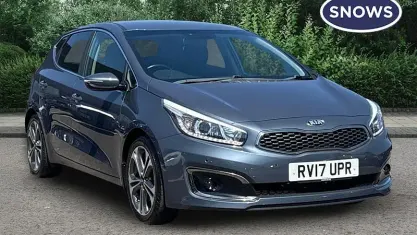 Used Kia Ceed 136 HP (100 kW) 2017 Blue Hatchback