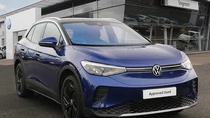 Used VW ID.4 Pure 108 kW (148 HP) 2021 Blue SUV