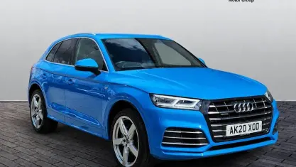 Used Audi Q5 Competition 367 HP (269 kW) 2020 Blue SUV