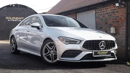 Used Mercedes CLA180 AMG Line Premium Plus 136 HP (100 kW) 2021 Silver Sedan