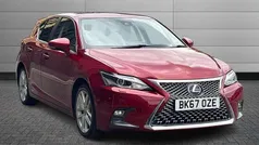Red Used 2017 Lexus CT200h Hatchback | £14,981 (Fair price)