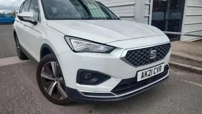 Second-hand Seat Tarraco XCELLENCE 150 CP (110 kW) 2021 Alb SUV