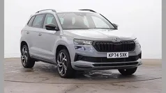 Meteor grey Used 2024 Skoda Karoq SportLine SUV | £27,995 (Fair price)