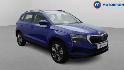 Used Skoda Karoq SE Drive 110 HP (80 kW) 2023 Blue SUV