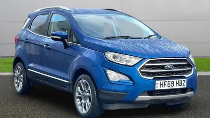 Used Ford Ecosport Titanium 125 HP (91 kW) 2019 Blue SUV