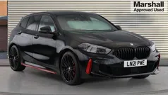 Black Used 2021 BMW 128 Comfort Edition Hatchback | £21,156 (Fair price)