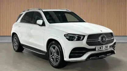 Used Mercedes GLE350 AMG line 320 HP (235 kW) 2021 Polar white SUV