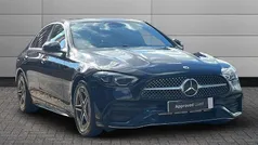 Black Used 2024 Mercedes C200 AMG line Sedan | £31,990 (Fair price)