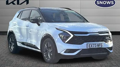 White Used 2023 Kia Sportage GT-Line S SUV | £26,695 (Good price)