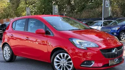 Used Vauxhall Corsa 90 HP (66 kW) 2016 Red Hatchback