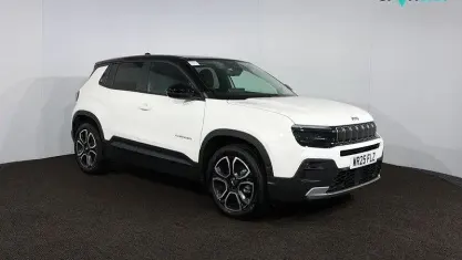 Used Jeep Avenger Summit 101 HP (74 kW) 2025 White/black SUV