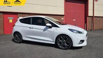 Used Ford Fiesta ST-Line 125 HP (91 kW) 2018 White Hatchback