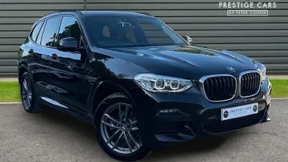 Used BMW X3 M Sport 190 HP (139 kW) 2021 Black SUV