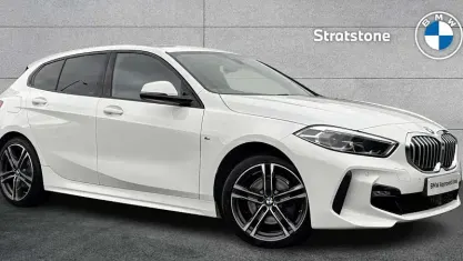 Used BMW 118 M Sport 136 HP (100 kW) 2024 White Hatchback