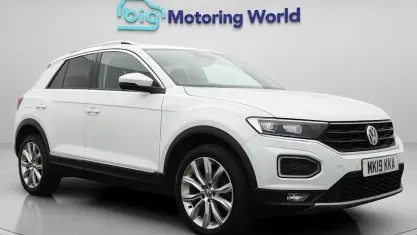 Gebraucht VW T-Roc SEL 116 PS (85 kW) 2019 Weiß SUV