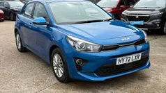 Blue Used 2022 Kia Rio 2 Hatchback | £12,910 (Fair price)