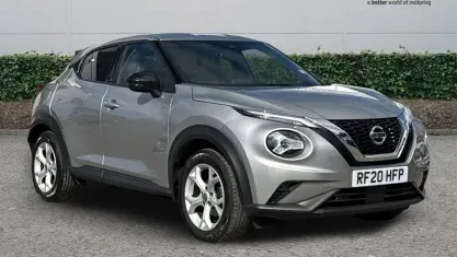 Used Nissan Juke N-Connecta 117 HP (86 kW) 2020 Silver SUV