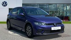 Vibrant violet metallic Used 2024 VW Polo Life Hatchback | £18,768 (Fair price)