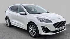 White Used 2021 Ford Kuga Vignale SUV | £18,060 (Fair price)