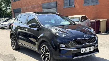 Used Kia Sportage 136 HP (100 kW) 2018 Black SUV