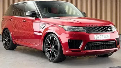 Used Land Rover Range Rover Sport S 400 HP (294 kW) 2021 Firenze red SUV