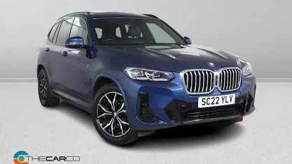 Used BMW X3 M Sport 184 HP (135 kW) 2022 Blue SUV